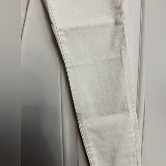 J.Crew Petite 9" Toothpick Jean P25 White BQ311 Denim  Skinny NWT - Picture 5 of 10